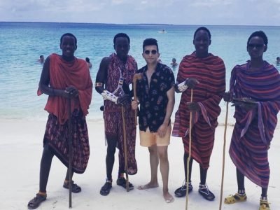 Family moments in Zanzibar